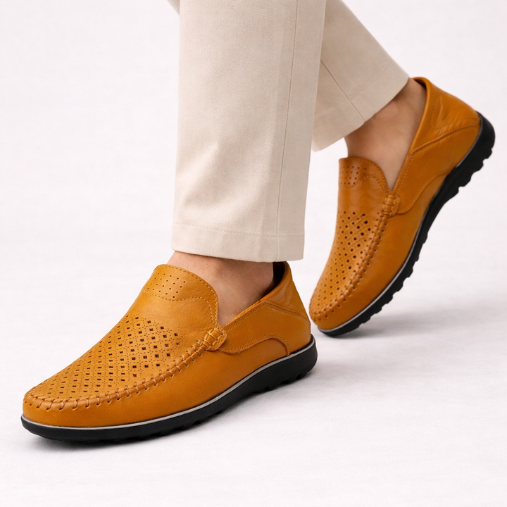 Jelle | Atmungsaktive Loafer aus echtem Leder 1