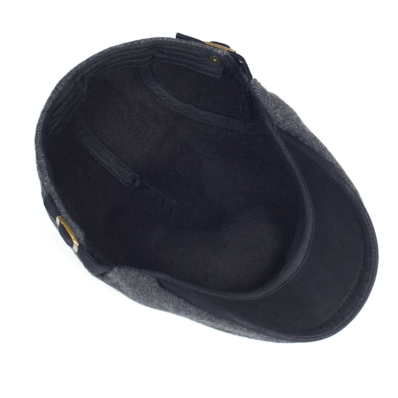 Jovan | Strukturierte, Zeitlose & Bequeme Snapback-Kappe aus 100% Wolle 4