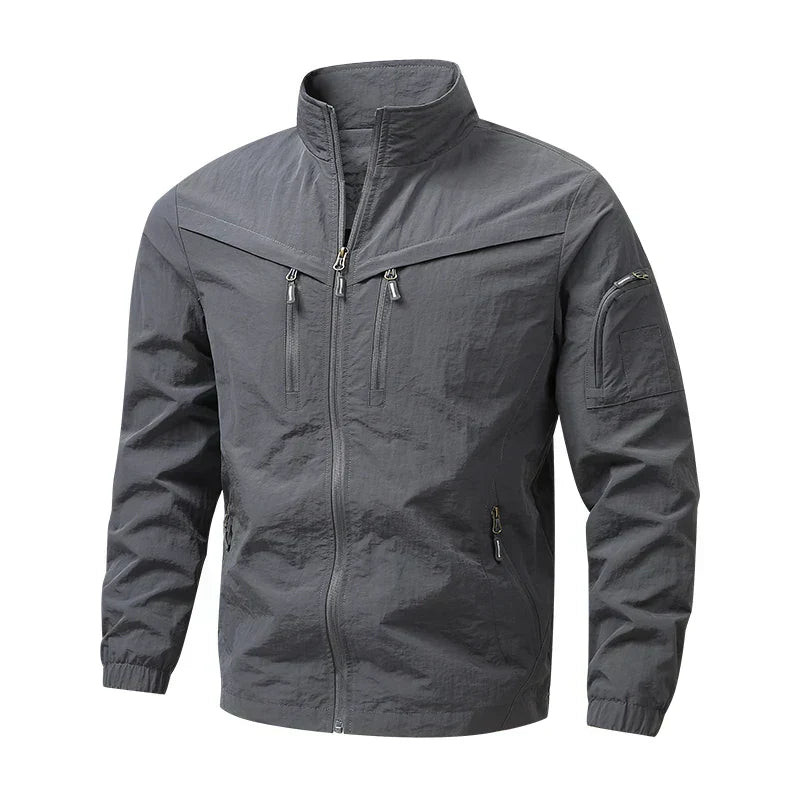 Jovan | Wetterfeste, Bequeme Herrenjacke mit Utility-Taschen für Urbanen Stil 3