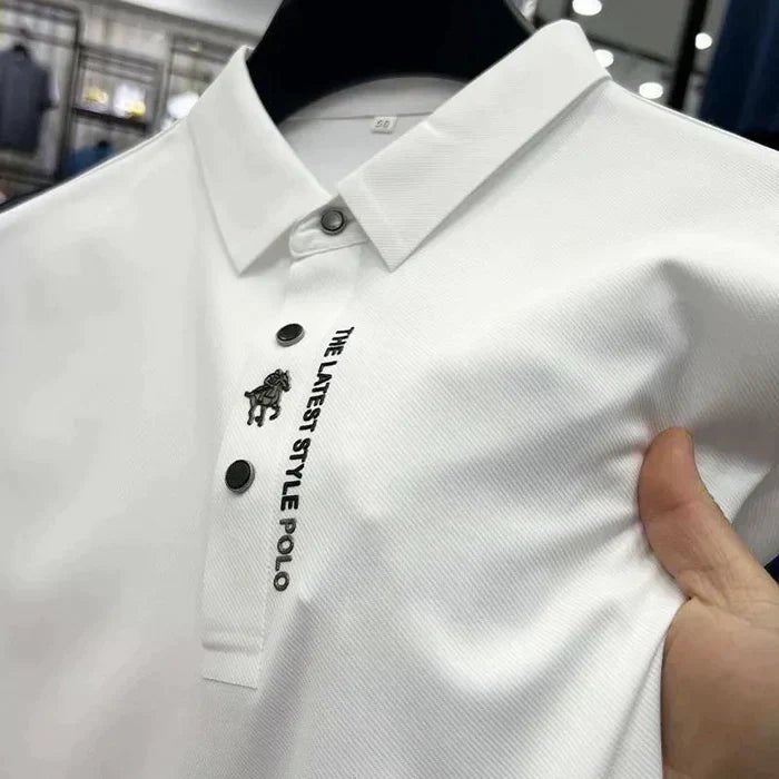 Jovian | Atmungsaktives & Pflegeleichtes Herren Poloshirt aus Stretch-Baumwolle 4