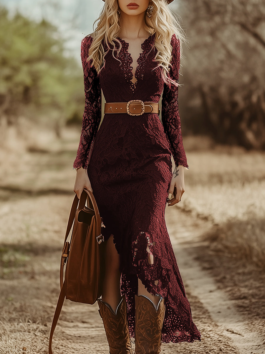 Jovita | Elegantes, Stilvolles &amp; Raffiniertes Damen-Midikleid 2