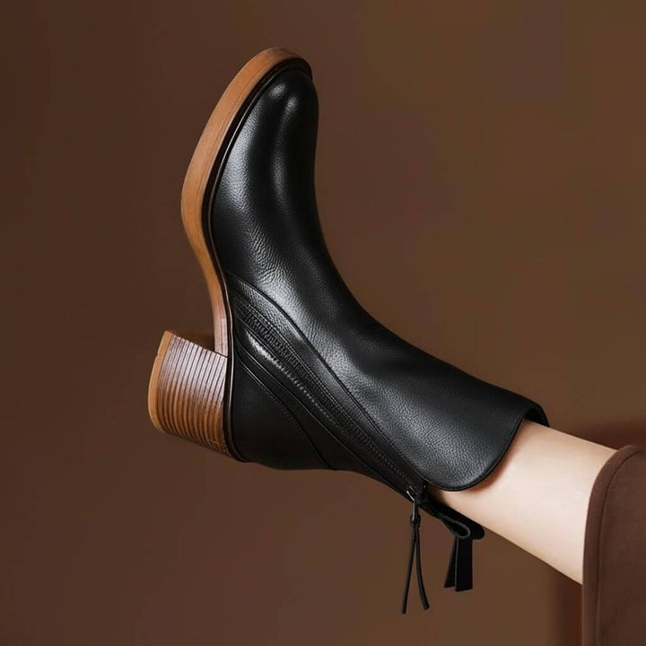 Julia | Stilvolle und komfortable Lederstiefeletten 3