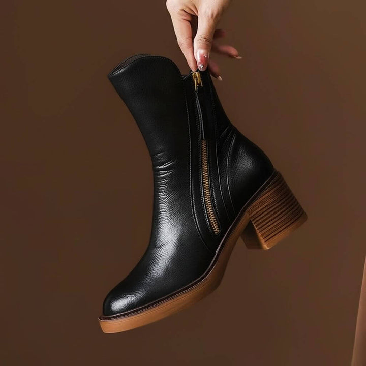 Julia | Stilvolle und komfortable Lederstiefeletten 5