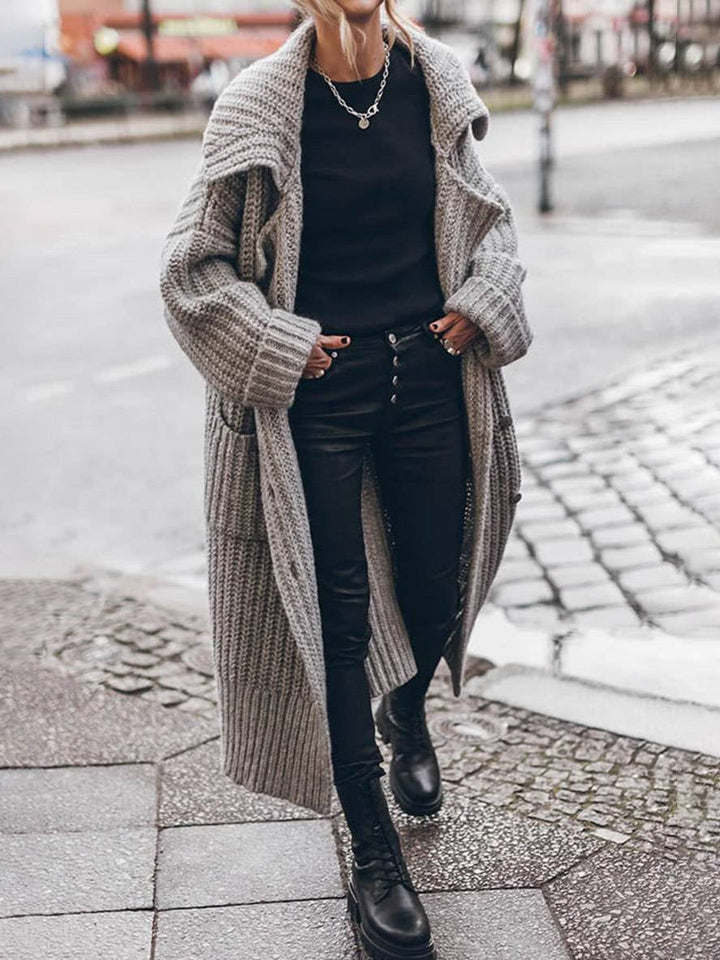 Juliane | Elegant and Comfortable longline Strickjacke 1