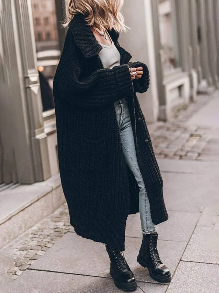 Juliane | Elegant and Comfortable longline Strickjacke 5