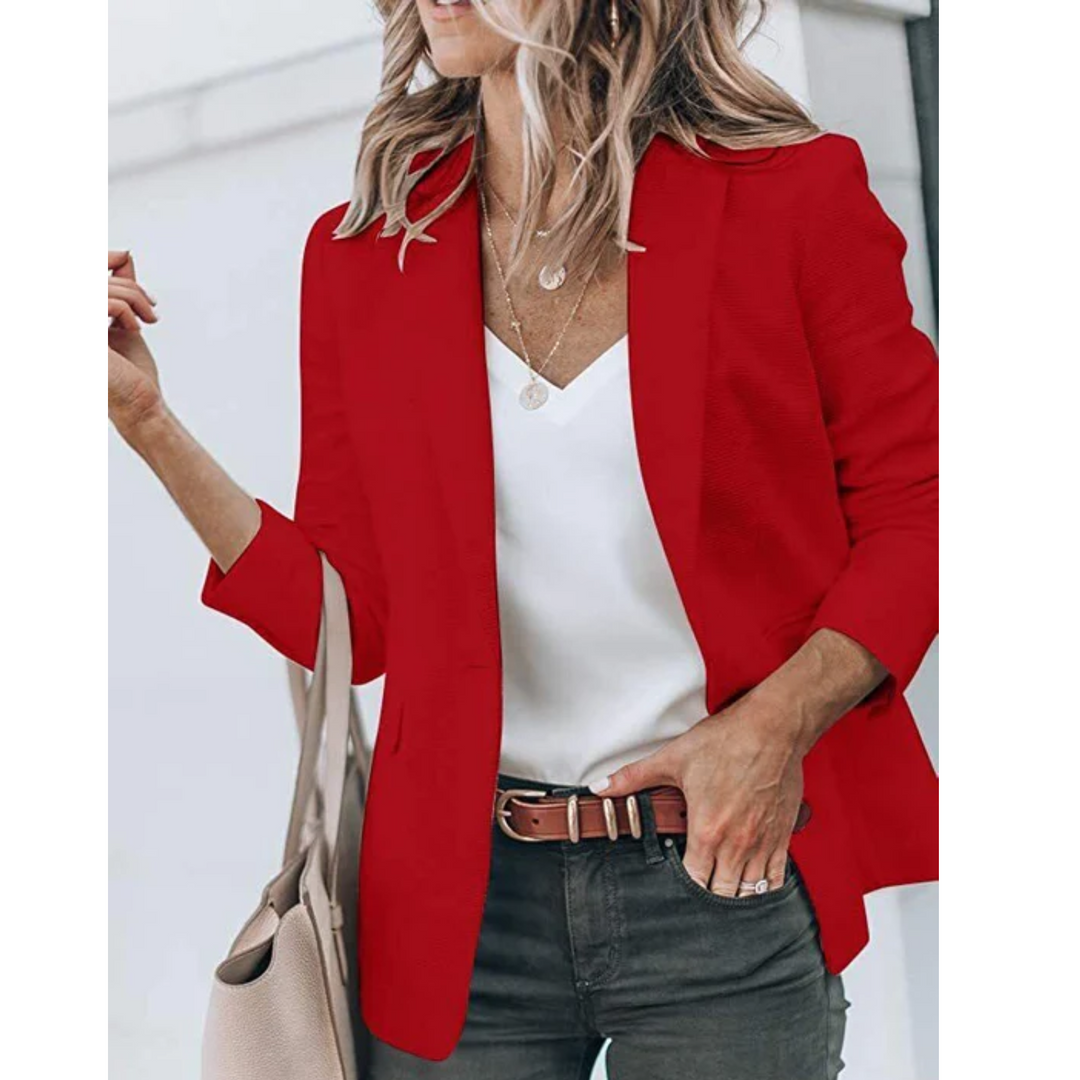 Julianna | Eleganter, Taillierter Damen Blazer für Stilvolle Anlässe – Schwarzer Damen Blazer 6