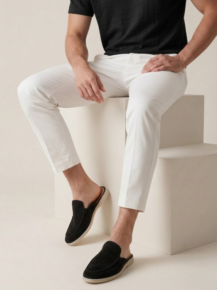Julius | Bequeme, Atmungsaktive Herren Pantoletten – Stilvolle Slip-Ons für Entspannte Tage 2