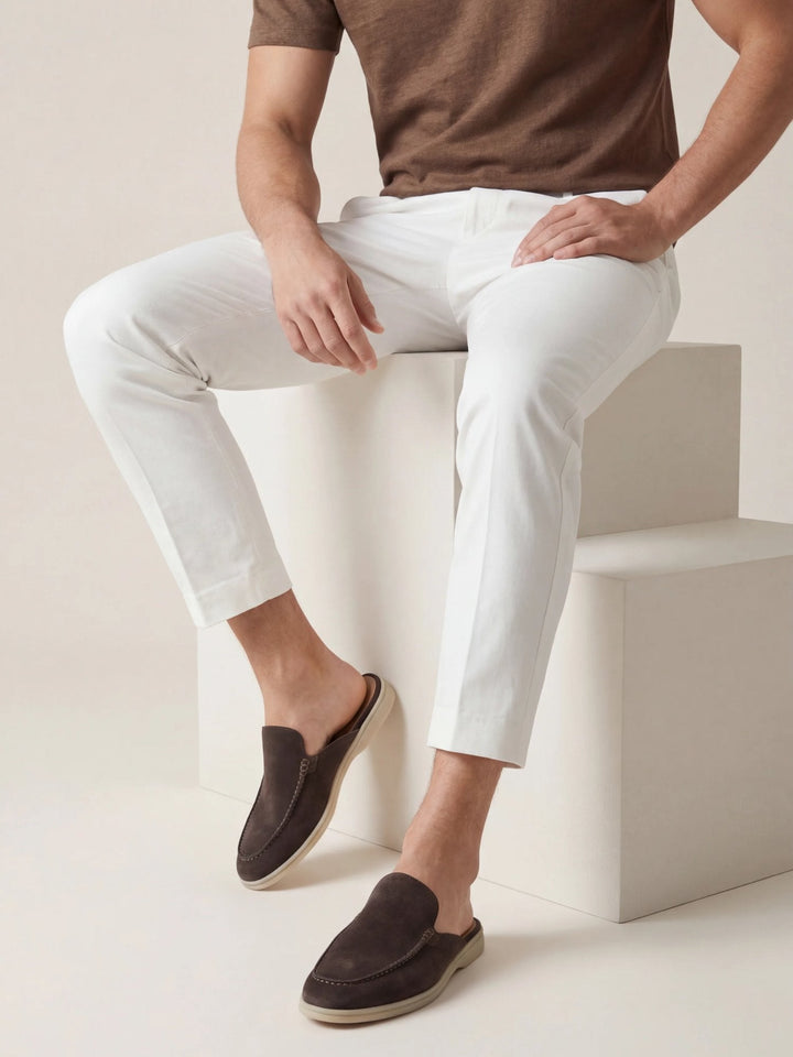 Julius | Bequeme, Atmungsaktive Herren Pantoletten – Stilvolle Slip-Ons für Entspannte Tage 4