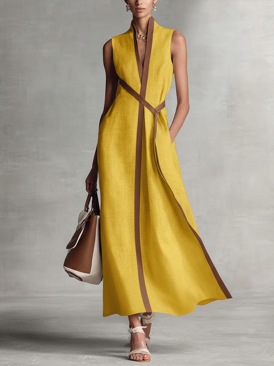 Juna | Elegantes, Luftiges Wickel-Maxikleid für Damen – Perfekt für Sommer und Festlichkeiten 3