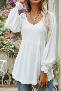 Helena | Elegantes Und Luftiges Babydoll Tunika-Top Für Damen