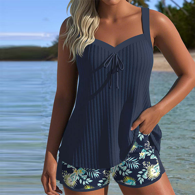Kassandra | Tankini Damen Bauchweg Große Größen Komfortabel Figurschmeichelnd 0