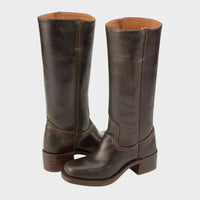 Theresa | Elegante Und Klassische Kniehohe Damenstiefel Im Reitstil