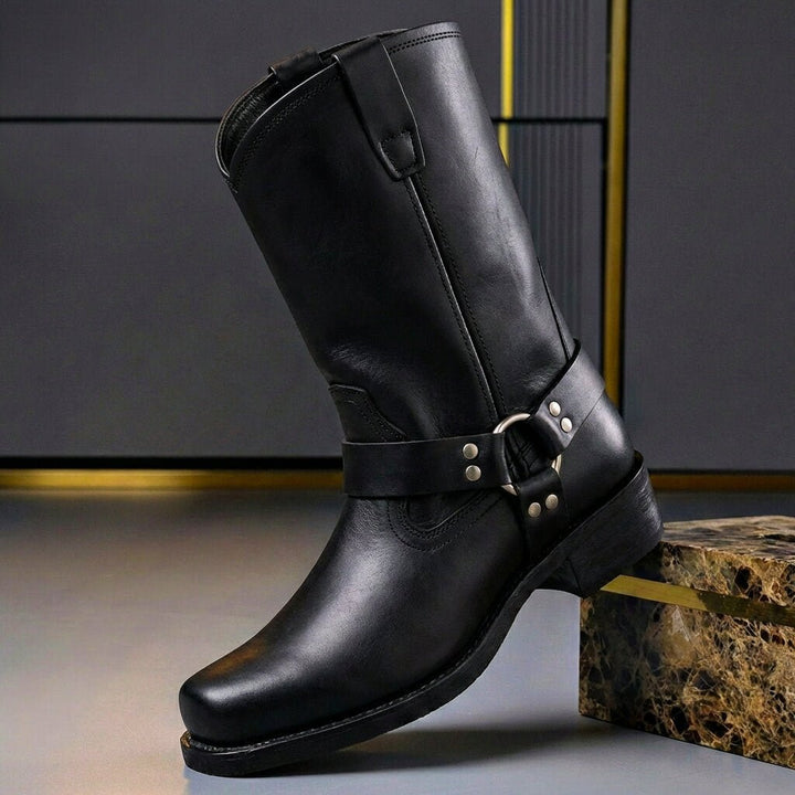 Kevin | Zeitlose und elegante Heritage Stiefel aus echtem Leder 2