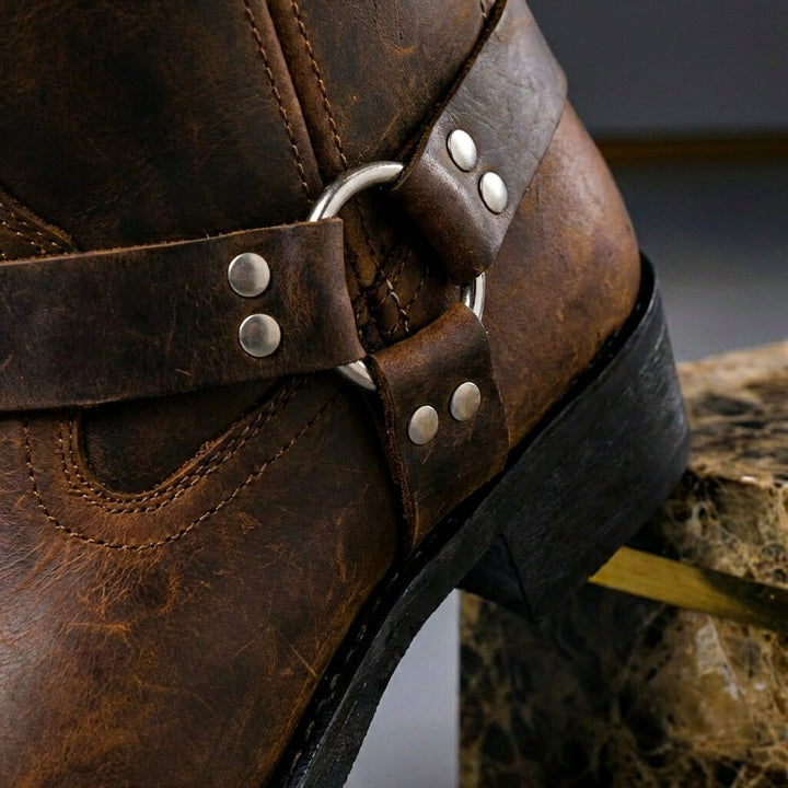 Kevin | Zeitlose und elegante Heritage Stiefel aus echtem Leder 3