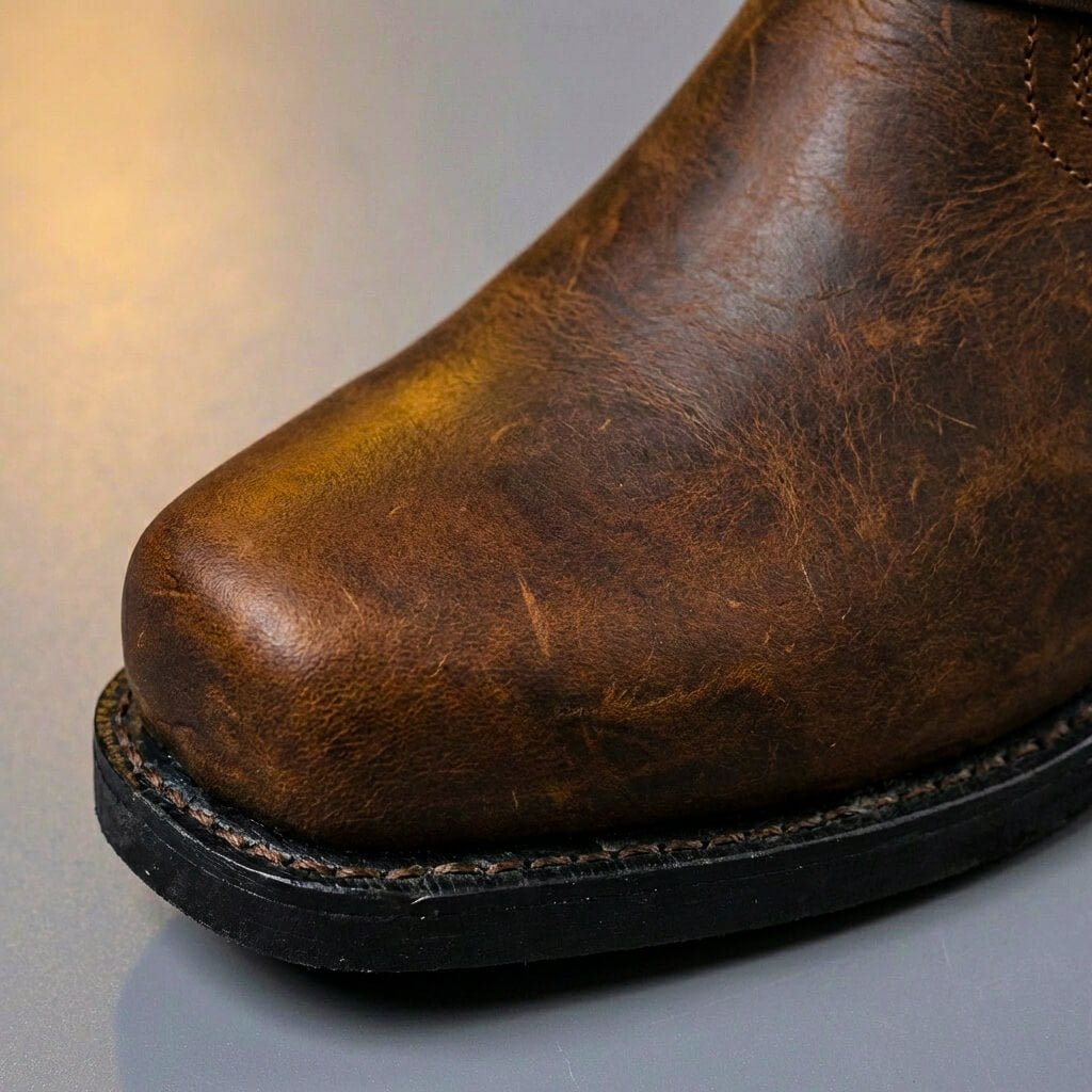 Kevin | Zeitlose und elegante Heritage Stiefel aus echtem Leder 4
