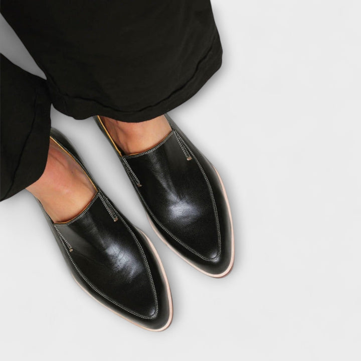 Kira | Elegante, Bequeme & Vielseitige Loafer Damen Schwarz 1