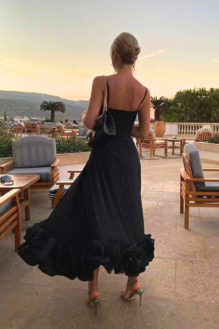 Klara | Festliche Kleider Damen Hochzeitsgast Kleid Elegant Fließend Stilvoll 2