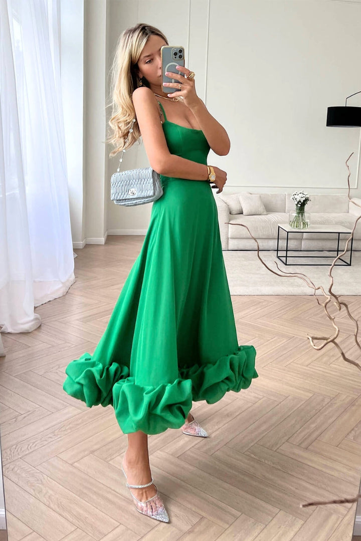 Klara | Festliche Kleider Damen Hochzeitsgast Kleid Elegant Fließend Stilvoll 5