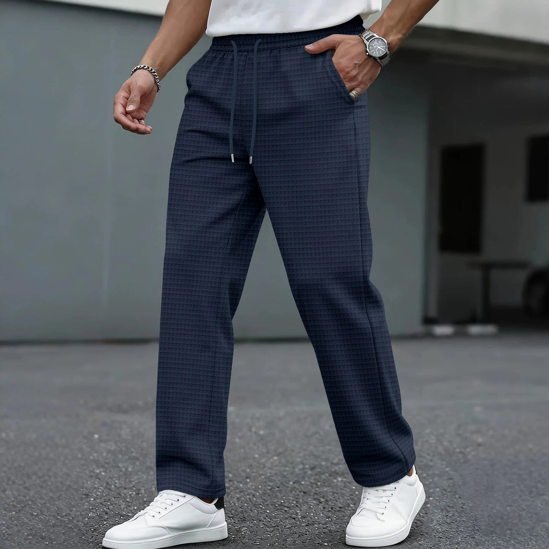 Koa | Atmungsaktive, Leichte & Stilvolle Herren Freizeithose im Karodesign 3