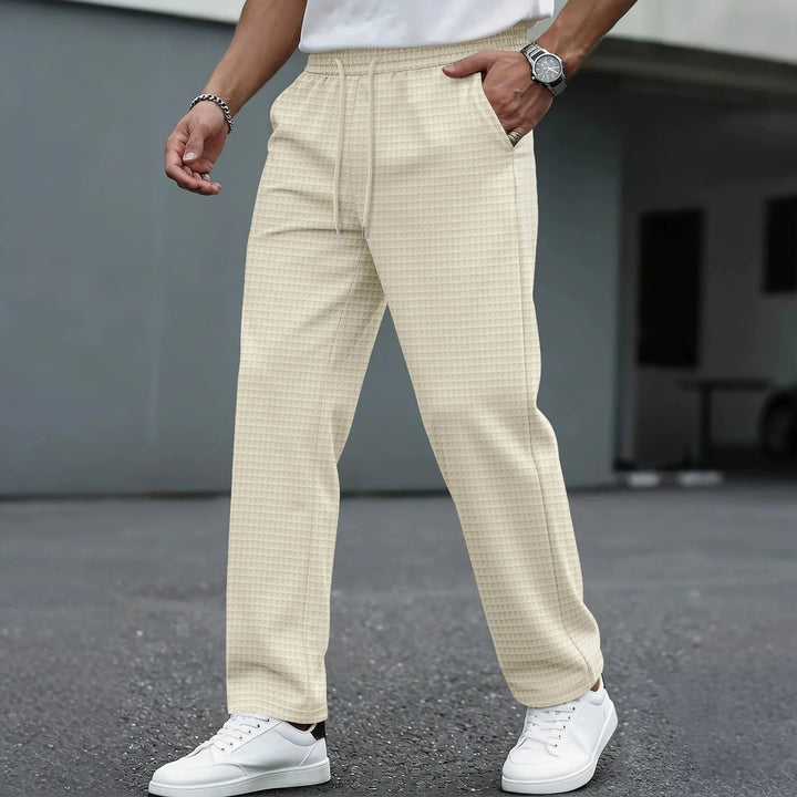 Koa | Atmungsaktive, Leichte & Stilvolle Herren Freizeithose im Karodesign 4