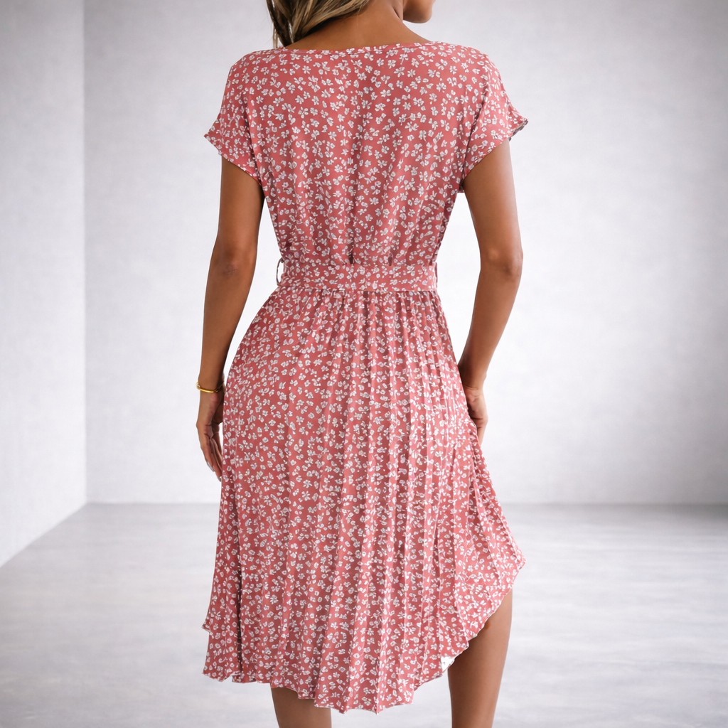 Lara | Elegantes, Florales Sommerkleid für Damen – Bequem & Atmungsaktiv 6