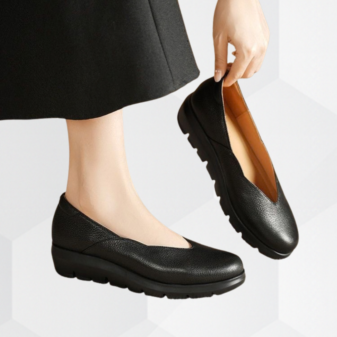 Lara | Komfortable Ballerinas aus echtem Leder 1