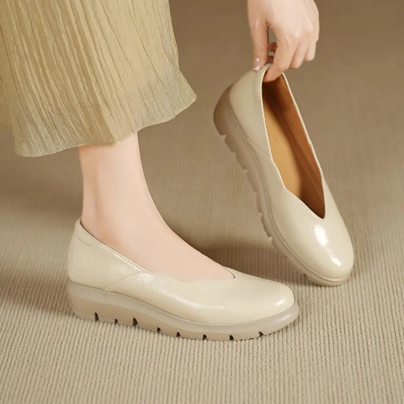 Lara | Komfortable Ballerinas aus echtem Leder 7
