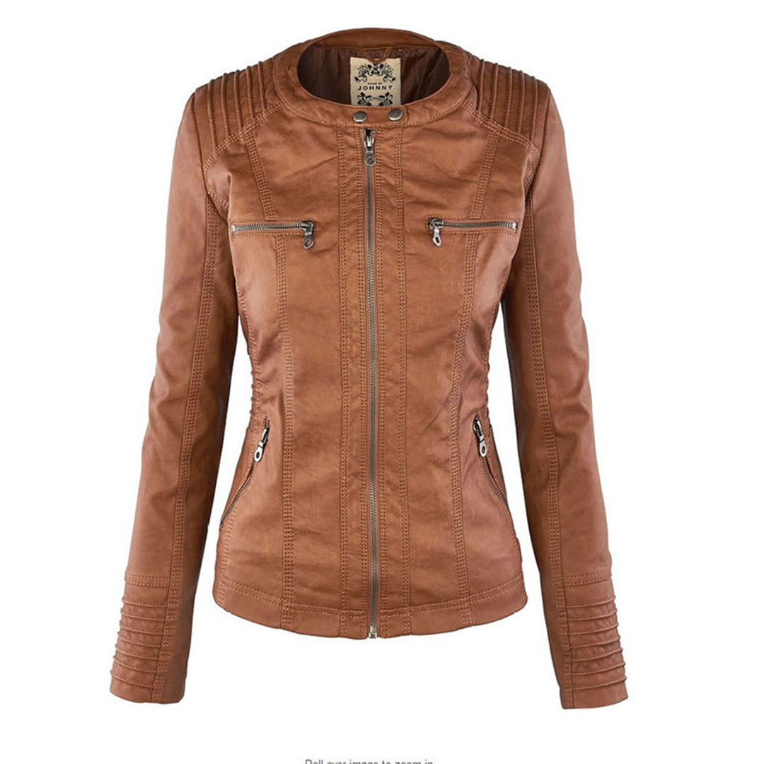 Lara | Wetterfeste, Stilvolle Damenjacke mit Abnehmbarer Kapuze 7