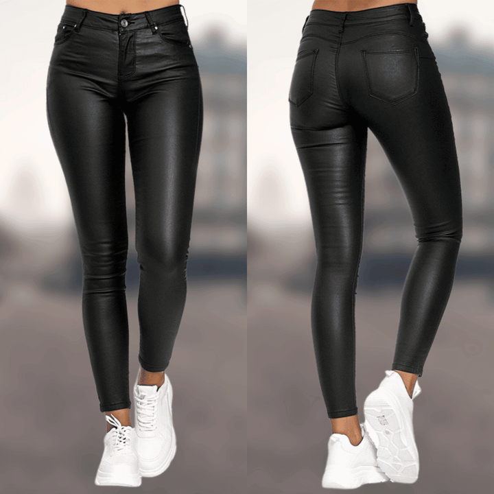 Lena | Bequeme, Elegante &amp; Vielseitige Damenhose im Slim Fit 0