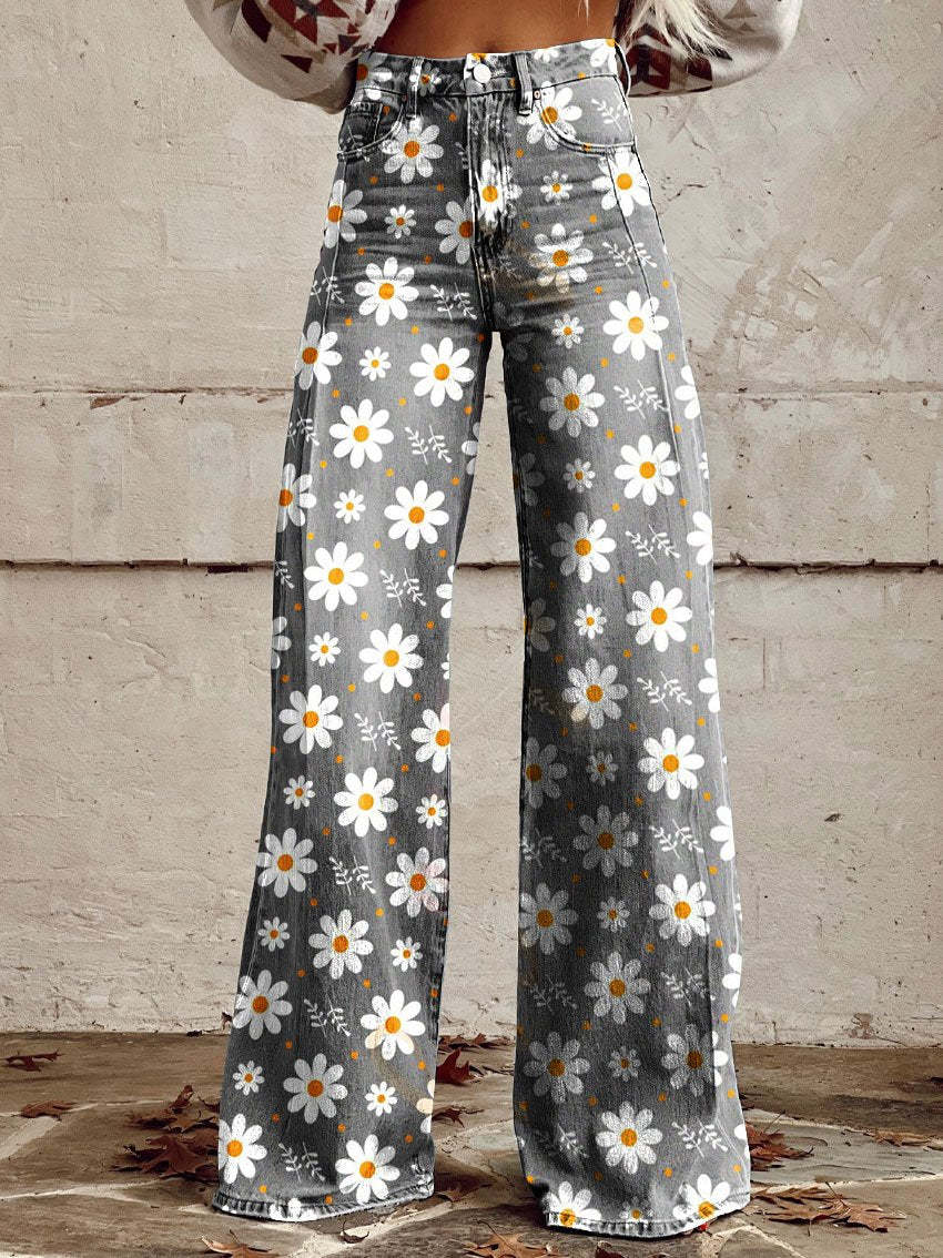 Lena | Bequeme und luftige Weite Jeans 0