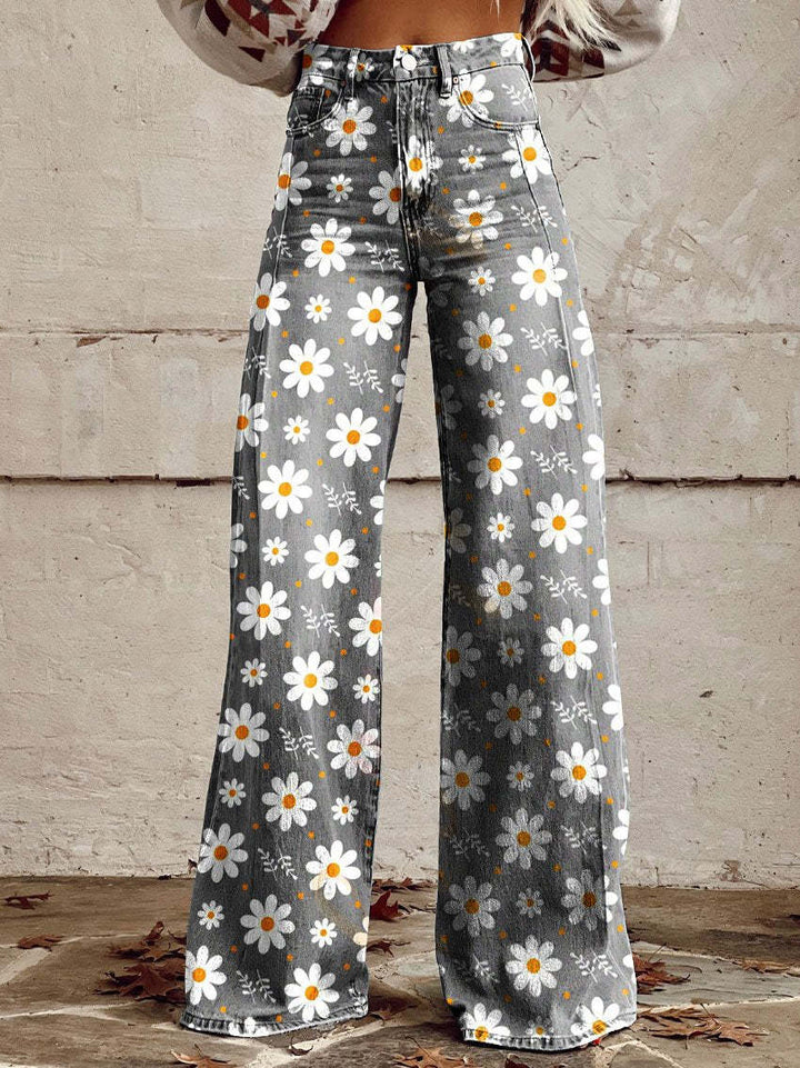 Lena | Bequeme und luftige Weite Jeans 0
