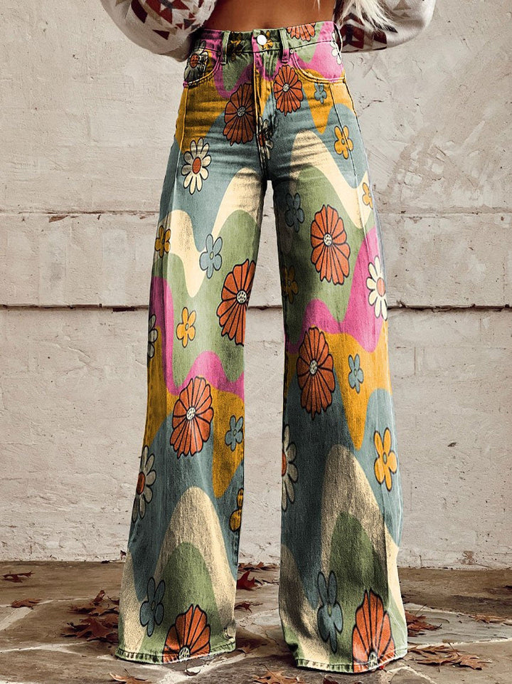 Lena | Bequeme und luftige Weite Jeans 9