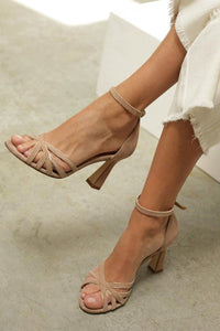 Charlotte | Komfortable Damen-Riemchensandalen Mit Blockabsatz