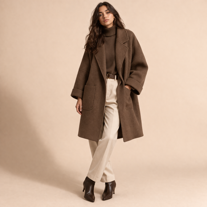 Lena | Oversize-Trenchcoat im modernen Stil 1