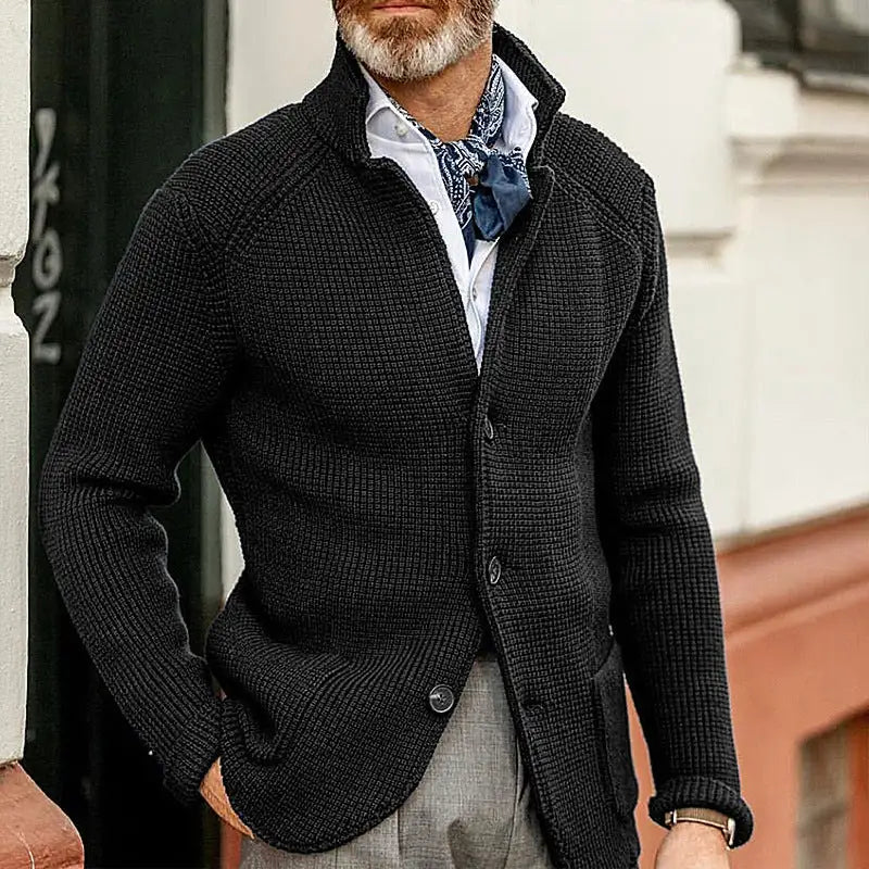 Lennox | Eleganter und vielseitiger Herren Strickjacke 2