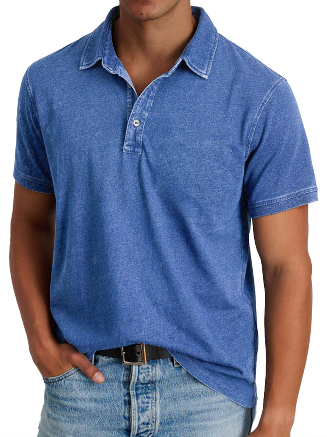 Leon | Poloshirt Herren Elegant Baumwolle Regular Fit Stylish 0
