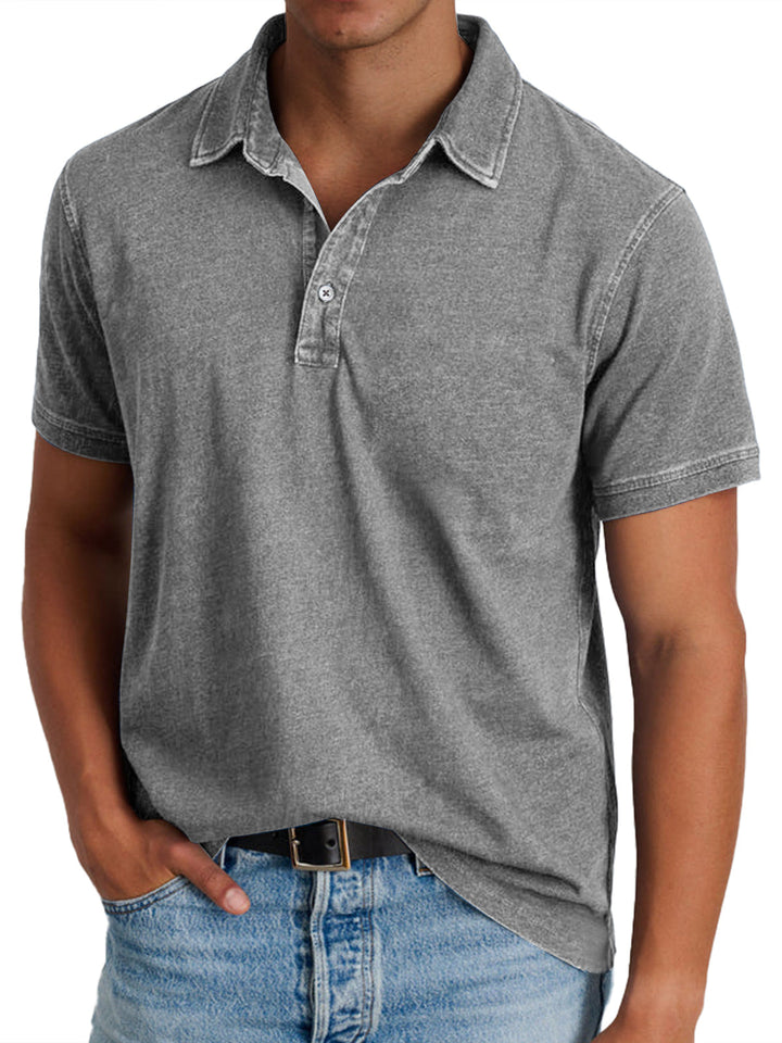 Leon | Poloshirt Herren Elegant Baumwolle Regular Fit Stylish 2