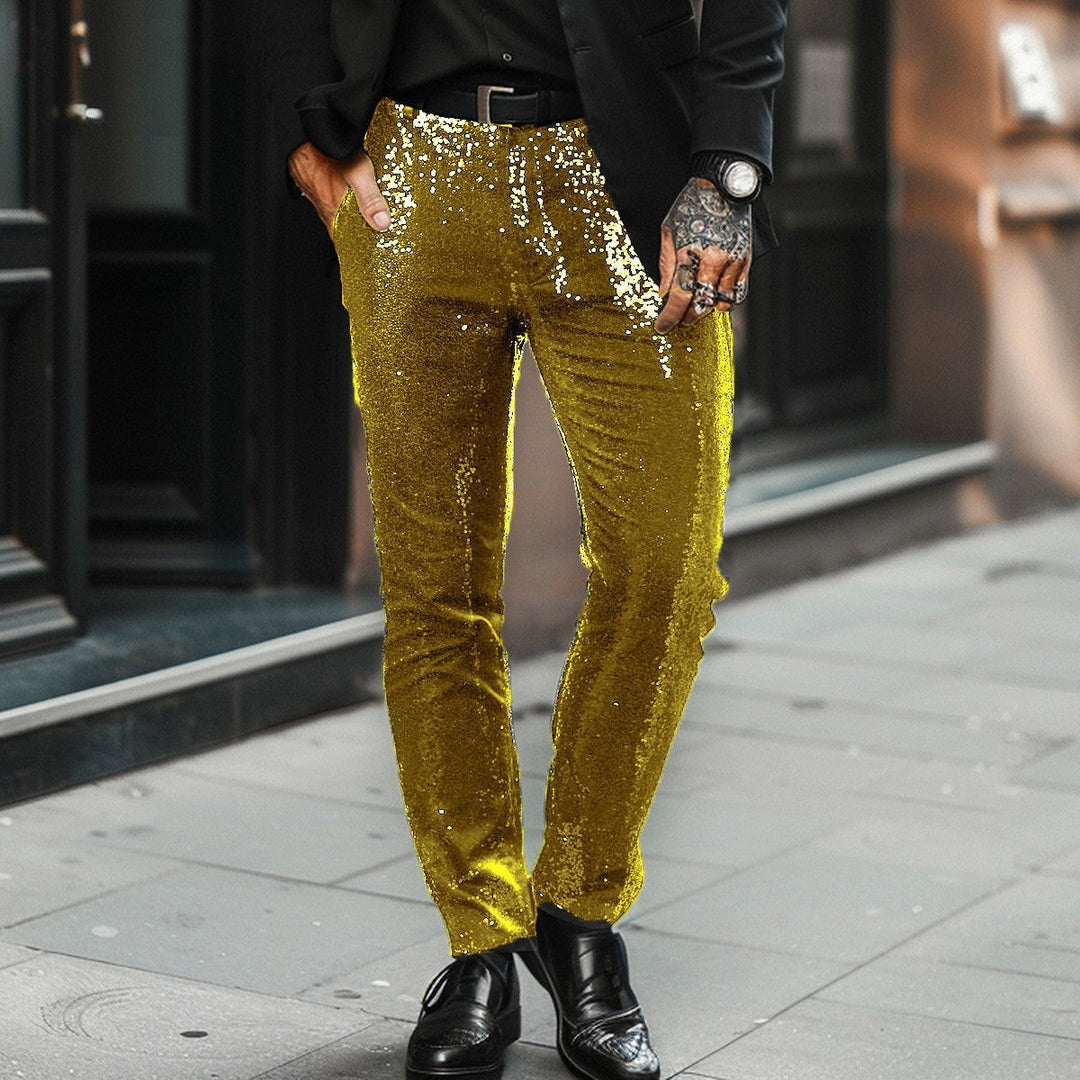 Liam | Glitzernde und bequeme Paillettenhose 4