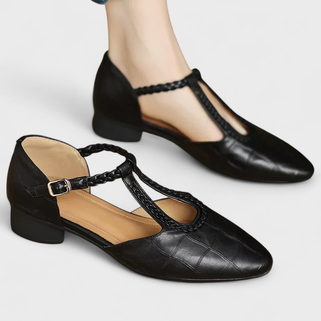 Liana | Bequeme Orthopädische Damen Mary-Jane Schuhe 0