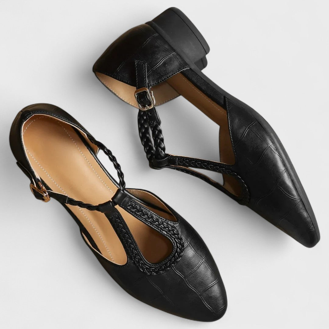 Liana | Bequeme Orthopädische Damen Mary-Jane Schuhe 4