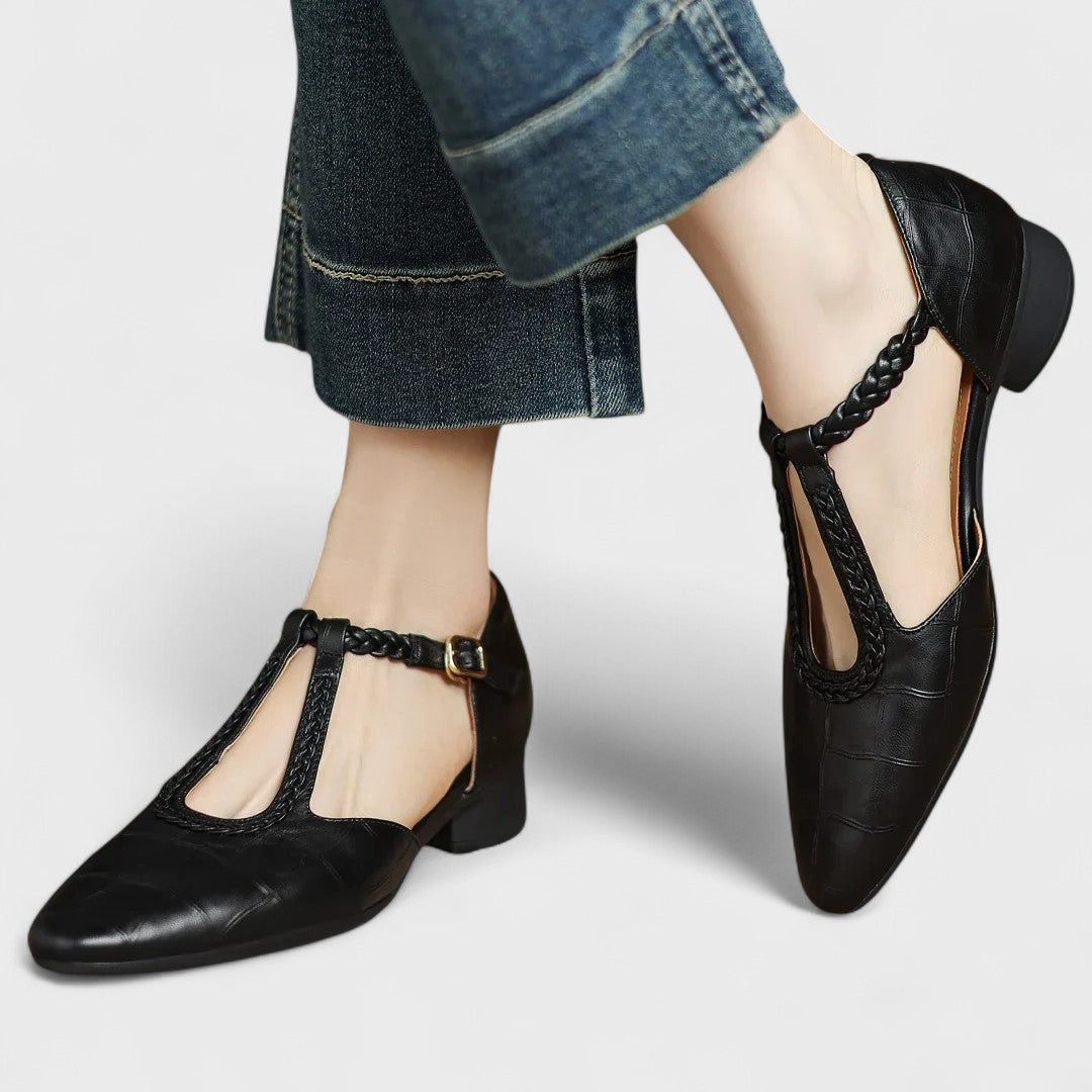 Liana | Bequeme Orthopädische Damen Mary-Jane Schuhe 5