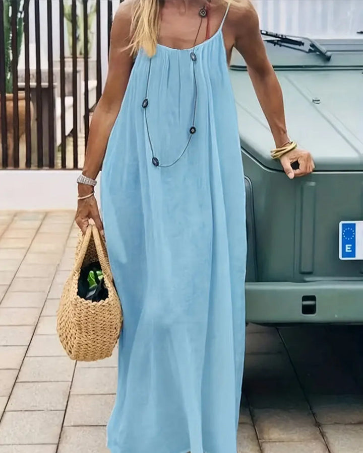 Lilia | Elegantes, Fließendes & Bequemes Maxikleid Sommer für Damen 6