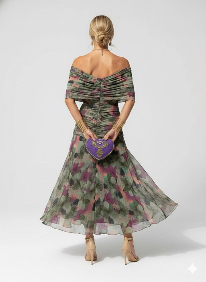Lina | Elegantes, Fließendes Midikleid – Leicht und Feminin für Besondere Anlässe 1