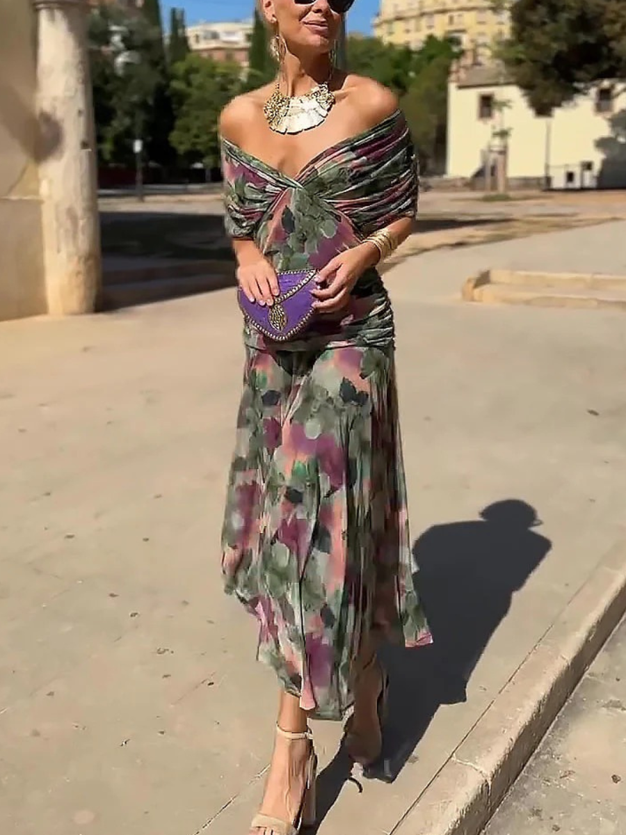 Lina | Elegantes, Fließendes Midikleid – Leicht und Feminin für Besondere Anlässe 3