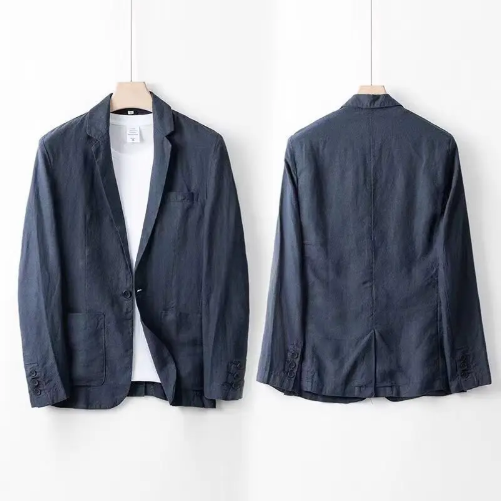 Lino | Elegantes Premium-Leinen Herren Set mit Tailored Fit 8