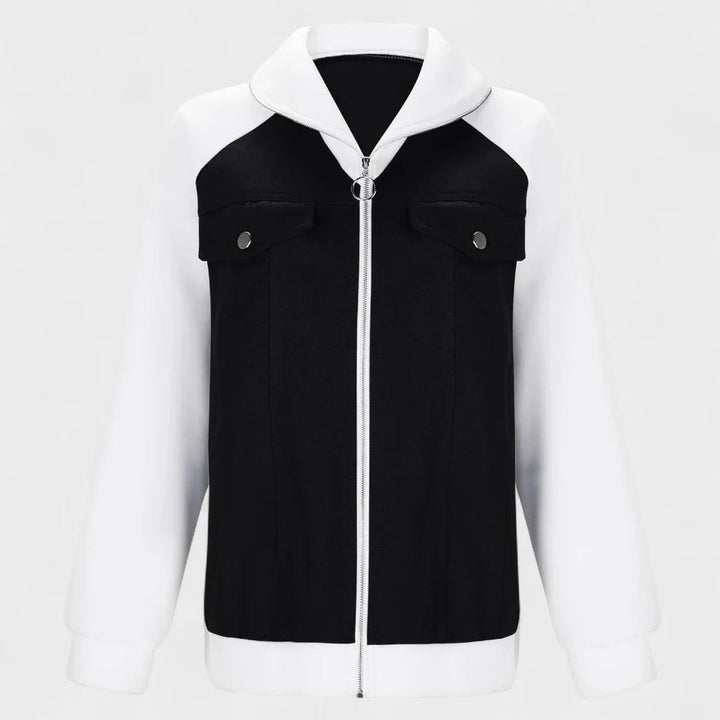 Liora | Warme Denim-Sherpa-Jacke für Damen 5