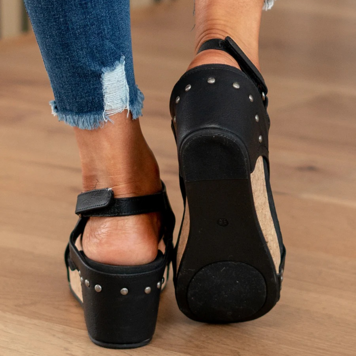 Liorina | Elegante und lässige Sommer-Sandalen mit Keilabsatz 7