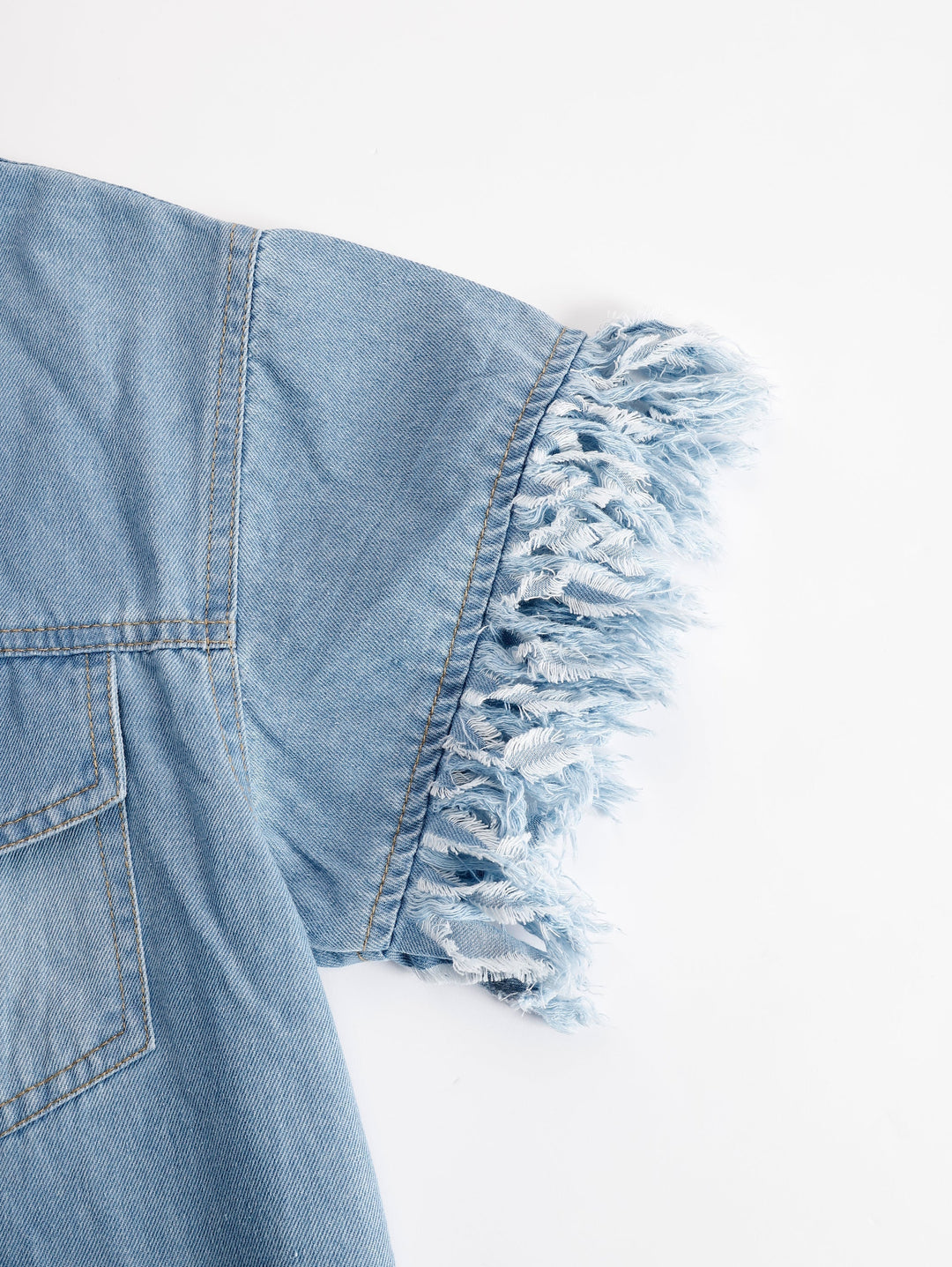 Lola | Luftiges Minikleid Sommer mit Fransendetails für Elegante Anlässe 4