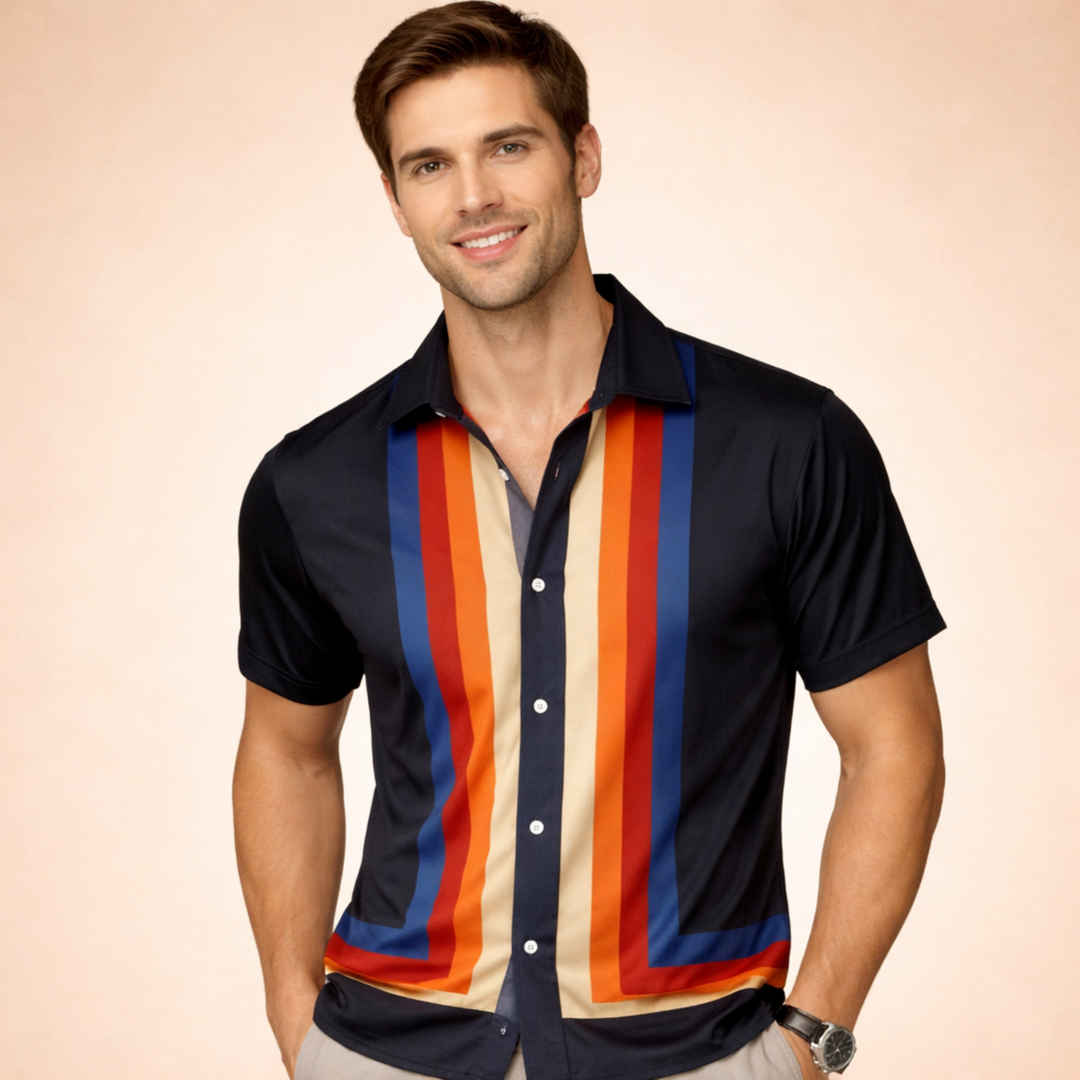 Lorenzo | Retro Shirt – Vintage-Style, Bequem & Vielseitig 2