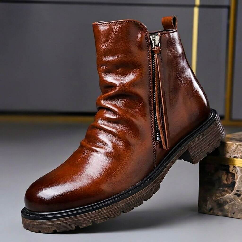 Lorenzo | Zeitlose und elegante Italienischem Leder Stiefel 0